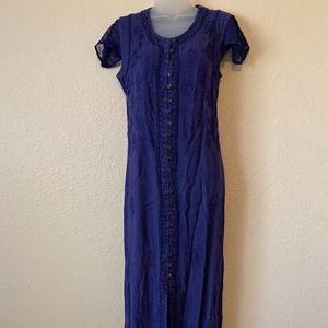 Navy Maxi Dress